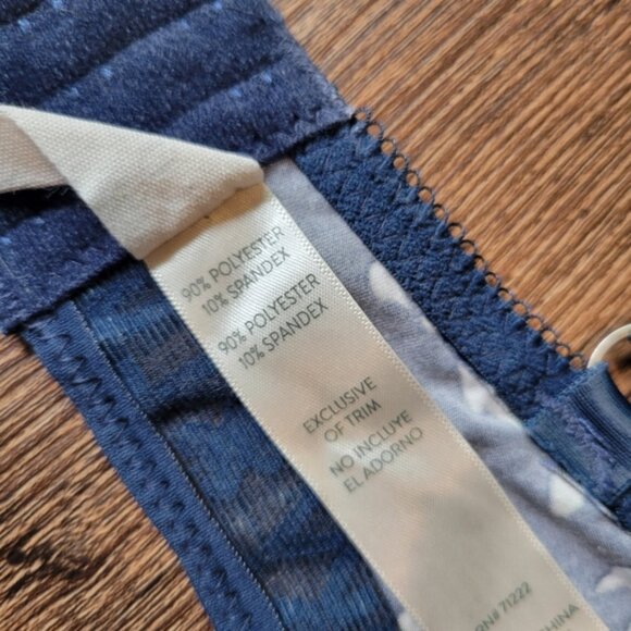 Lucky Brand Navy Blue Floral Bra - Picture 6 of 8